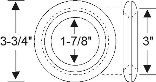 Fuel neck grommet