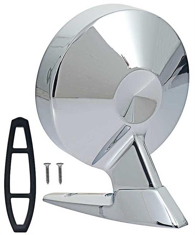 1964-66 Mustang Outer Door Mirror RH (non-remote style)