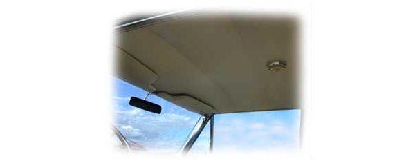 Headliner parchment Galaxi Sedan 1966