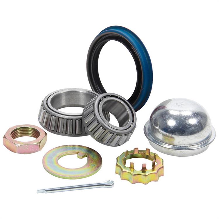 Wheel Bearings, Steel, Inner and Outer Bearings, Front, Kit Is for One Side, Ford