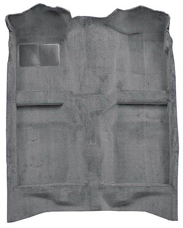 1982-93 Mustang Coupe/Hatchback Passenger Area Cut Pile Carpet with Mass Backing - Medium Gray