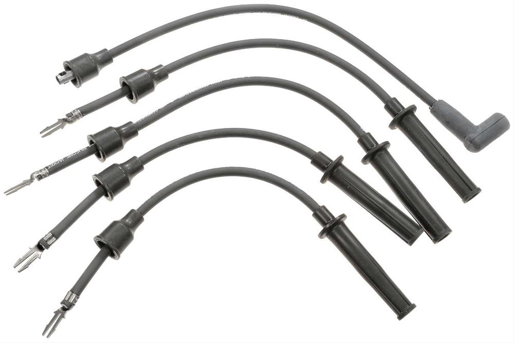 spark plug wires, black