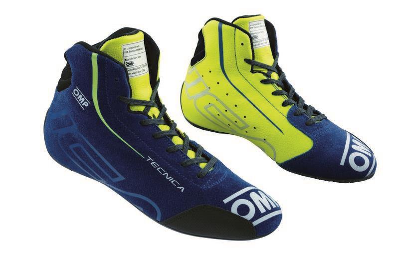 TECNICA SHOES my2025 FIA 8856-2018 BLUE / YELLOW SZ. 43