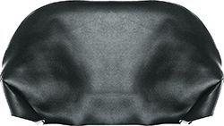 HEADREST COVERS - BLACK