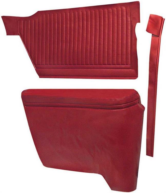 1964 IMPALA SS 2 DOOR COUPE RED NON-ASSEMBLED REAR SIDE PANELS
