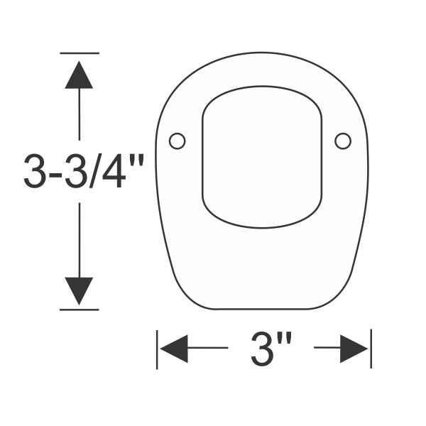 Gasket, turn signal bulb housi