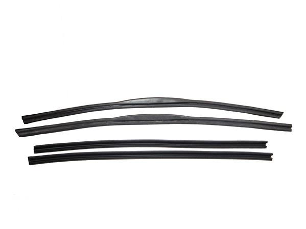 Hardtop roof rail weatherstrip