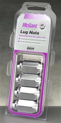 lug nut, 9/16-18", No end, 44,5 mm long, conical 60°