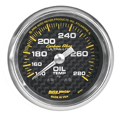 Oil temperature, 52.4mm, 140-280 °F, mechanical