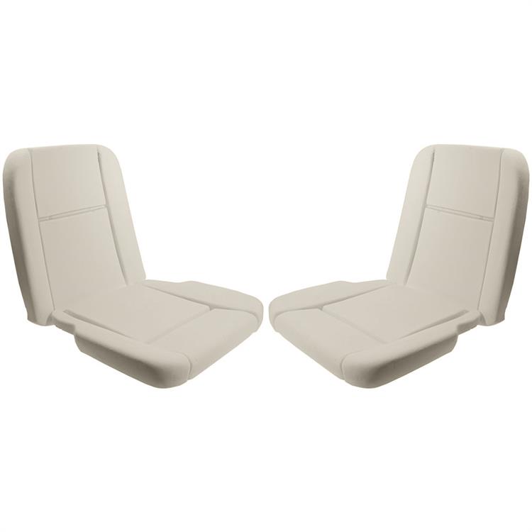 1965-66 Mustang Deluxe Interior Front Bucket Seat Foam Set - Pair