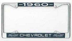 License Plate Frame,Chrm,1960