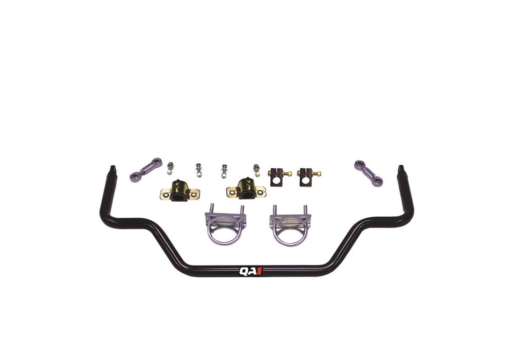 Sway Bars, Front, Hollow, 4130 Chromoly, Black