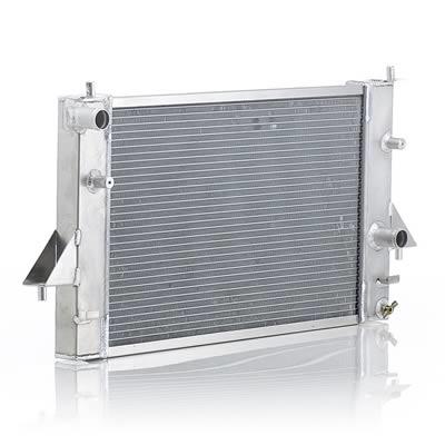 Natural Finish Radiator for GM w/Std Trans