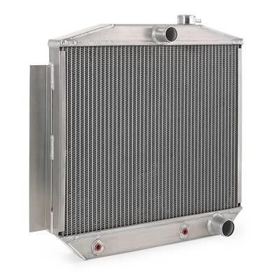 Natural Finish Downflow Radiator for GM w/Auto Trans