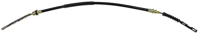 parking brake cable, 71,50 cm, rear left and rear right