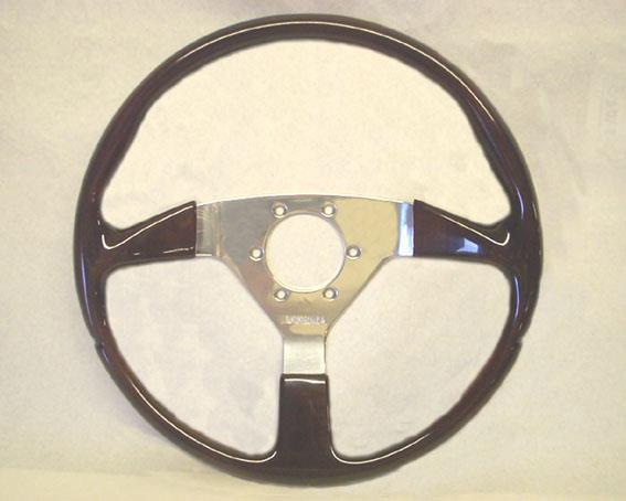 Steering Wheel Wooden Lid "tecno" 350mm