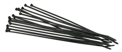 buntband cable tie zip tie 200mm långa, 2,4mm /100st