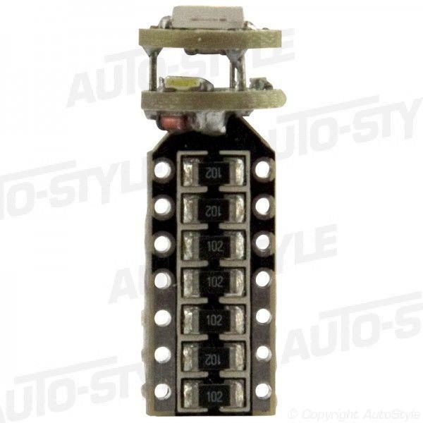 4Q T-10 SMD Lampen 12V Xenon-Optiek Wit, set à 2 stuks, met CAN-bus ondersteuning