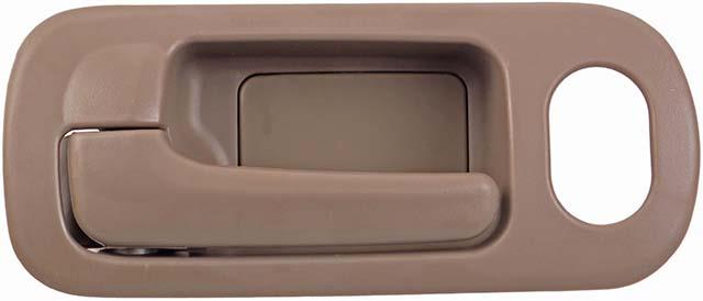 interior door handle front left  sedan, taupe