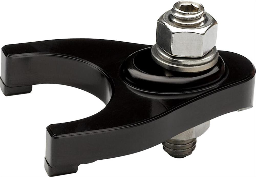 Distributor Hold-Down Clamp, Billet Aluminum, Black