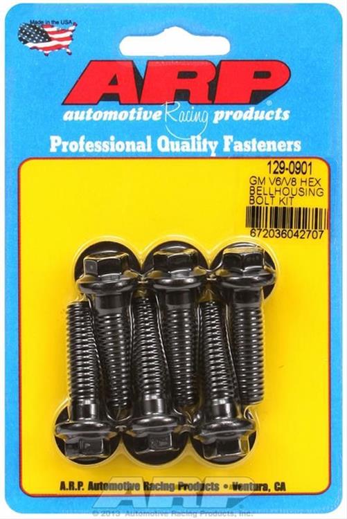 Bellhousing Bolts, Hex, 3/8-16 in. Thread, 8740 Chromoly