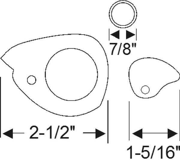 Door handle gasket kit