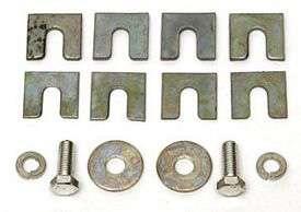 Frt Fender Wash/Bolt Set,55-57