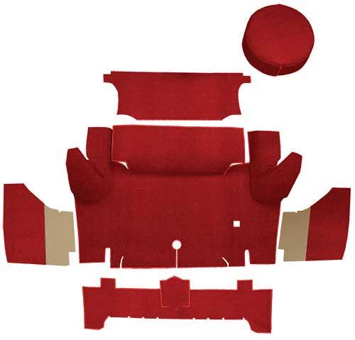 bagaginredning coupe - Red