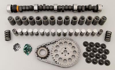 Cam/Lifters/Valvetrain, Mechanical Flat Tappet, Adv. Duration 306/306, Lift .640/.640, Ford, 429, 460, Kit