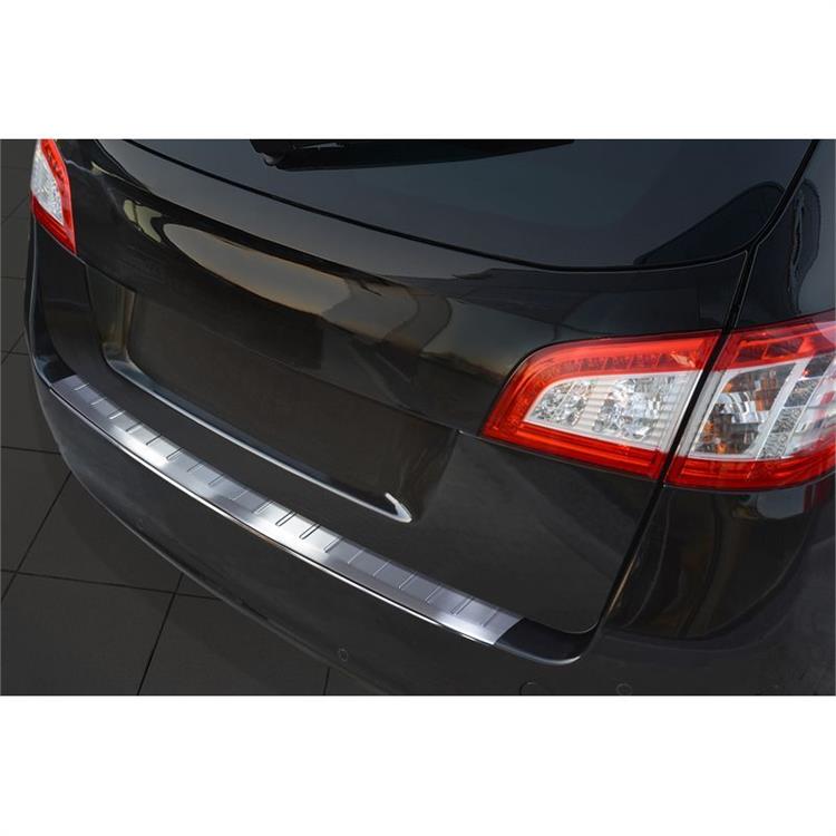 RVS Achterbumperprotector Peugeot 508SW 2011- 'Ribs'