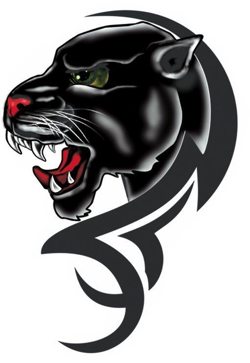 dekal "Panther + Tribal"