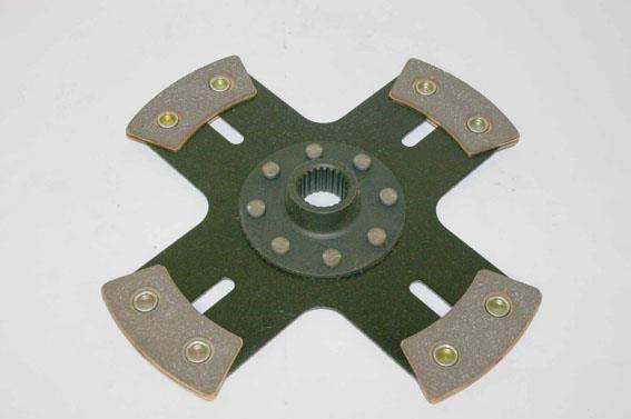 4-puck 235mm clutch disc with hub U (28,6mm x 26)
