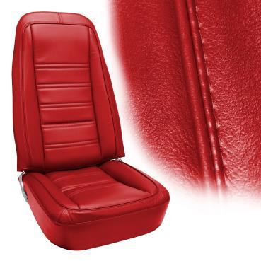 Seat Covers, Vinyl red