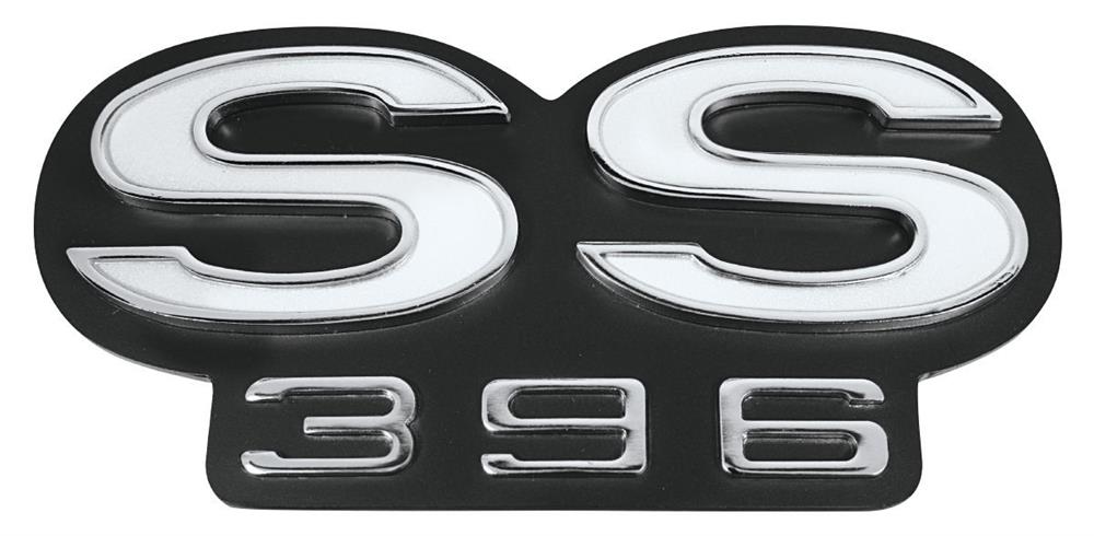 emblem grill, 1966 Chevelle/El Camino, "SS396"