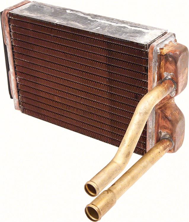 Heater Core, Big Block V8 without AC - Copper/Brass (9-1/2" x 6-3/8" x 2-1/2")