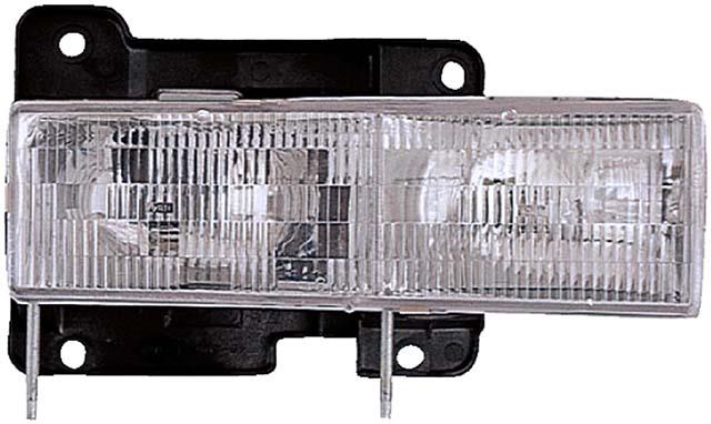 Headlight Assemblies, OEM Style, Clear Lens, Chrome Housing