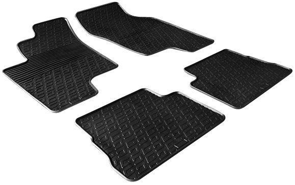 Rubbermatten passend voor Hyundai Santa Fe 2005- (G profiel 4-delig)