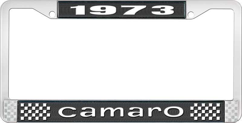 nummerplåtshållare, 1973 CAMARO STYLE 1 svart