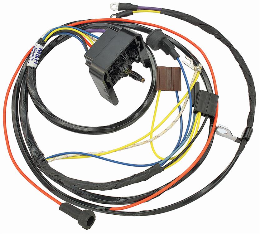 Wiring Harness, Engine, 1969 Chevelle/El Camino, V8/Warning Lights