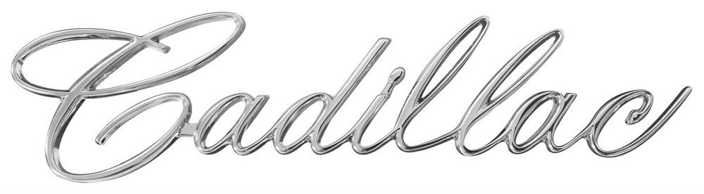 Emblem, Grille, 1965 Cadillac