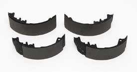 Drum Brake Shoe Set, Front