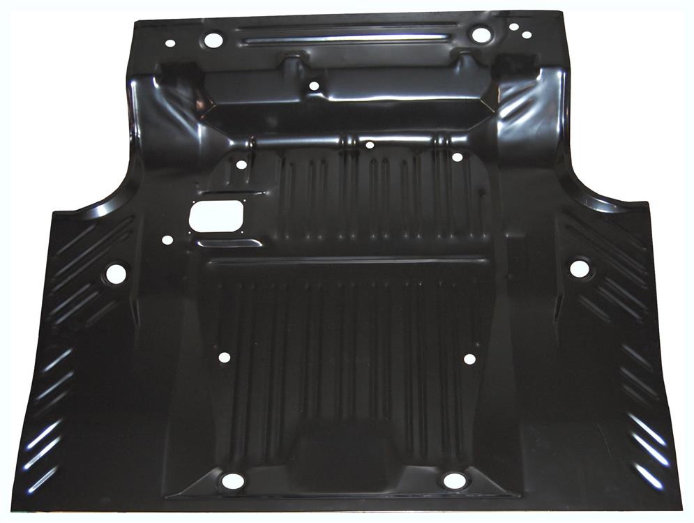 Trunk Floor Pan, Full Position, Steel, EDP Coated