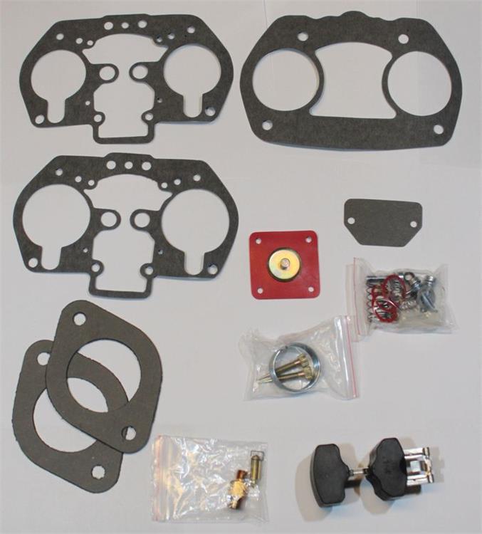 Repair Kit Weber Carburetor 40 44 48 Idf 44 Hpmx Inclusive Flottör, Membran, Needlevalve