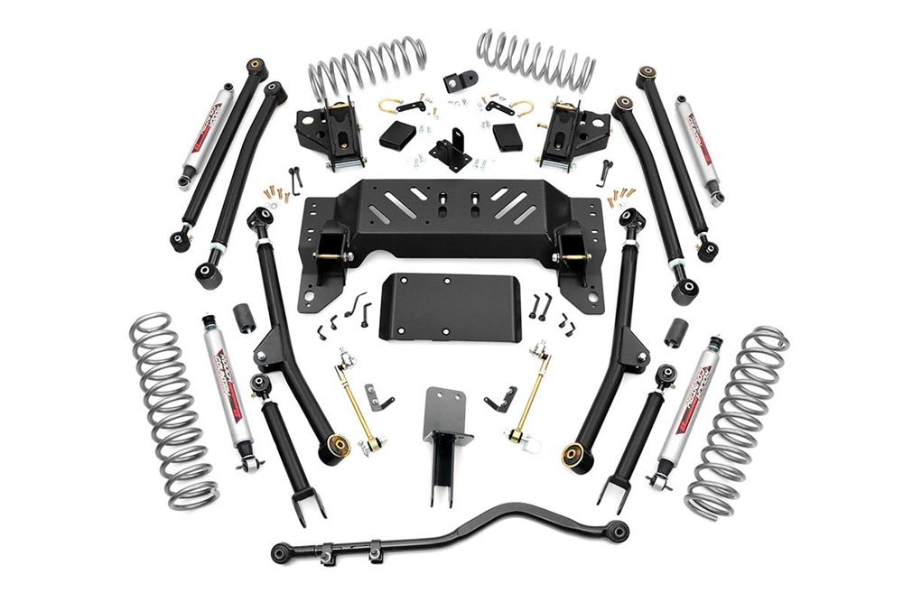 4in Jeep Long Arm Suspension Lift Kit