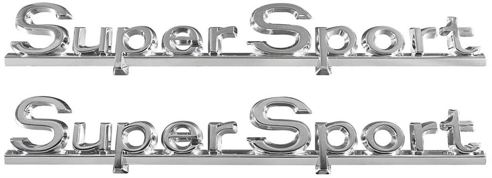 emblem bakskärm "Super Sport"