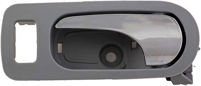 interior door handle - front left - chrome lever+gray housing