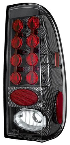 Taillights Clear / Carbonfiber Look Led
