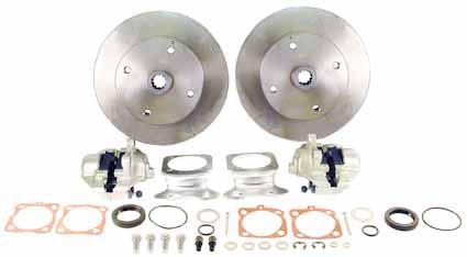 Brake Kit Rear without Handbroms, 4x130