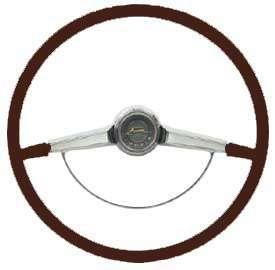 Steering Wheel,Red,Imp,65-66