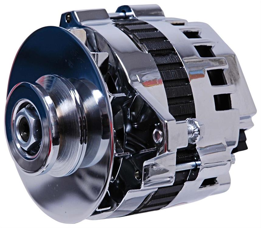 alternator / generator, 160A, 12/16 volt, Chrome plated